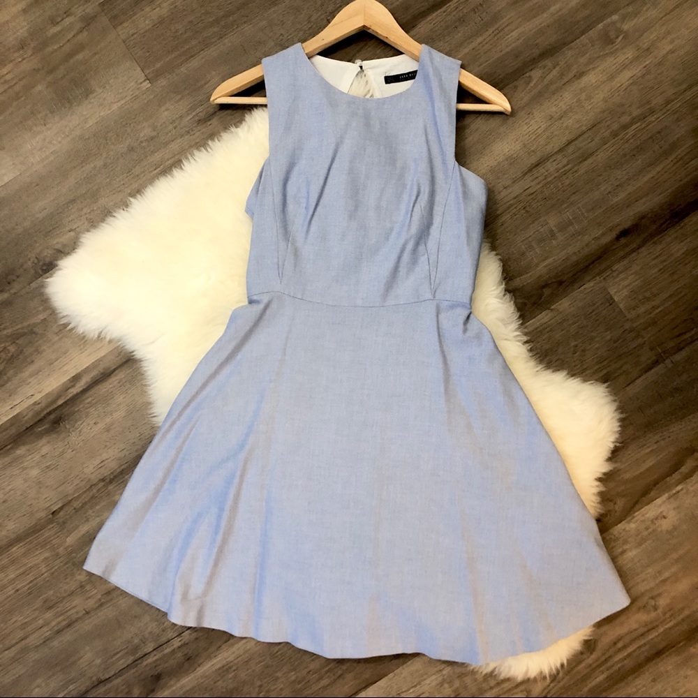 ZARA Cornflower blue sundress